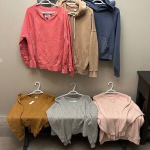 Lot of (6) Aerie & American Eagle Size Small Tops